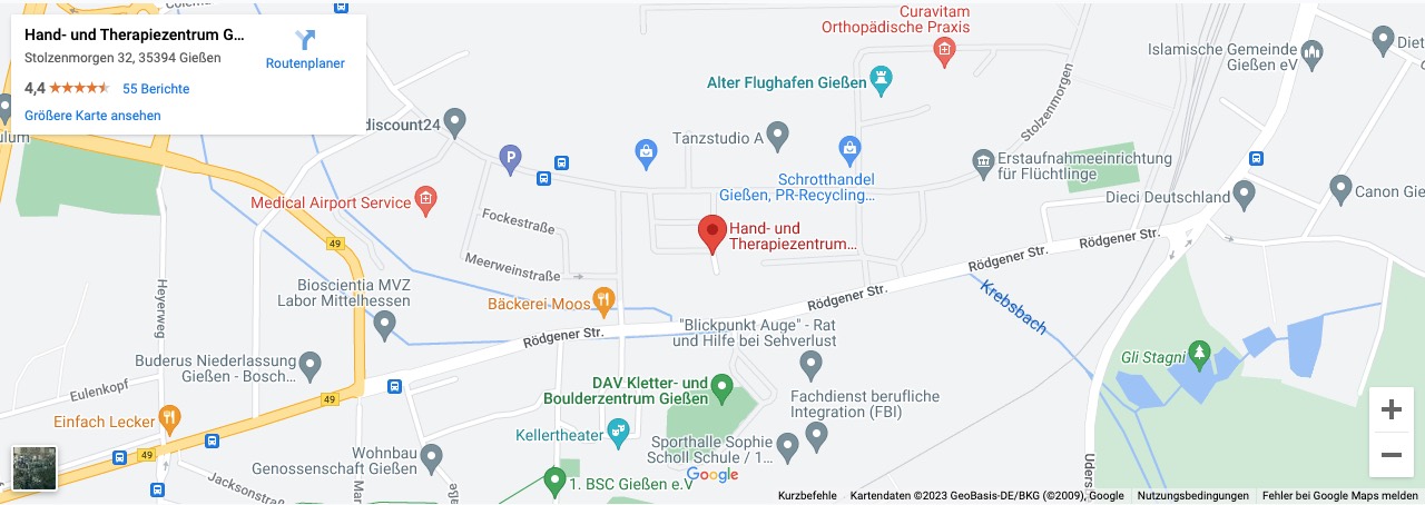 HTZ Gießen Anfahrt für milon Zirkel